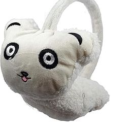 Winters Cute White Panda Ear Muffs/Ear Warmer & Hair Accessory for Winter Kids,Girls,Teens-image-29