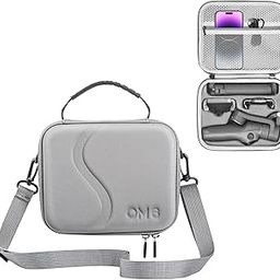 Sounce Waterproof PU Leather Carrying Case for DJI Osmo Mobile 6 – TravelMate Portable Shoulder Bag with Storage for Gimbal Stabilizer & Accessories, Shockproof & Lightweight Design for Travel-11