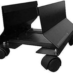 Bosney Light Weight Metal CPU Trolley 0.6 MM Black Powder Coated Pack of 1-10