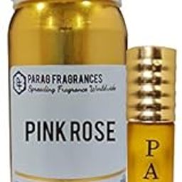 Parag Fragrances Pink Rose 100Ml Natural Attar (With Empty Fancy Bottles) Alcohol Free Grade 1 Natural Attar/Perfume Oil/Essential Oil For Clothes, Religious Use & Cosmetics Making-16