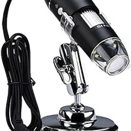 DIYEAH 1pc Practical USB Digital Microscope Magnification Tool for Home and Laboratory Use for Experiments Identification and Mechanical Maintenance-image-40
