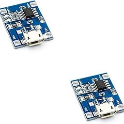 (2 pc) Pro3D TP4056 1A Li-ion Lithium Battery Charging Module â€“ Micro USB-picture-26