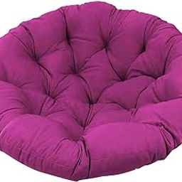 LOOM TREE® Hck Chair Cushion 60Cmx60Cm Egg Swing Chair Cushion for Home Porch Patio Violet | Yard, Garden & Outdoor Living | Patio & Garden Furniture | Cushions & Pads-image-86
