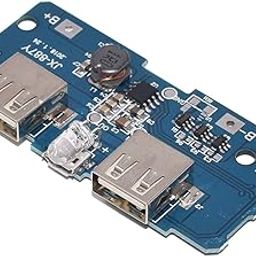 xcluma Dual Micro USB 3.7v to 5V 2A Mobile Power Bank DIY 18650 Lithium Battery Charger PCB Board Boost Step Up Module-picture-13