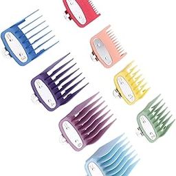 SECRET DESIRE 8x Hair Clipper Guards Attachment Professional for Wahl Hair Clippers Barber-image-74