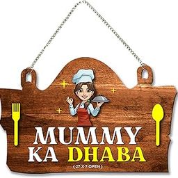Artvibes Kitchen Wall Hanging for Home Decor | Gifts | Art Livingroom | Decoration Wooden Items | Wood Design Quotes | Decorative Artworks (WH_3701NNV)-12