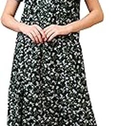 Women Printed Maternity Feeding Nighty-34