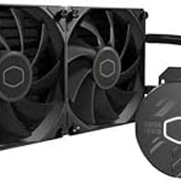 Cooler Master ML240L Core CPU Liquid Cooler - Black | Support Intel & AMD Processor - LGA1700, LGA1200, LGA1151, AM5, AM4 | Gen S Dual Chamber Pump | 240mm AIO | New Pressure Optimised Fans-11