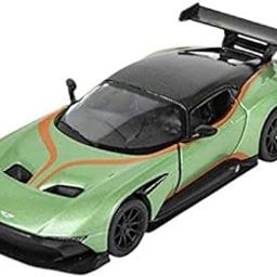 KiNSMART - 1/38 Scale Model Compatible with Aston Martin Vulcan with Printing (Green)-26