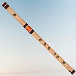HARIPRASAD Flutes Bamboo Flute Musical Instrument for Beginners, C Scale/Natural Right-Handed Bansuri 19 Inch (Brown+Orange)-image-34
