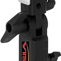 Heavy-Duty Metal U Clamp with Shoe Mount and Umbrella Holder Slot | Flash Holder | for Speedlite, LED Video Light | Photography & Videography(VTS-001)-10
