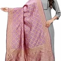 Barmunda Banarasi Silk Jacquard Woven Dupatta in Multipal Color-picture-53