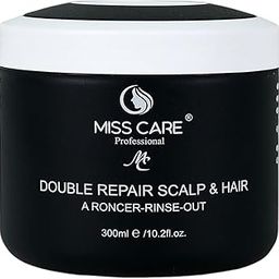 Miss Care Professional Double Repair Scalp & Hair Rinse-Out, 300ml For Keratin Treatment Hair, Dmage Repair, frizz Control, Anti-Hair Fall (Sulphate & Perabin Free-39