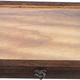 Cabilock Wooden Display Case for Insect Specimen Butterfly Enclosure Flower Specimen Storage Lock Secure Random Style-image-5