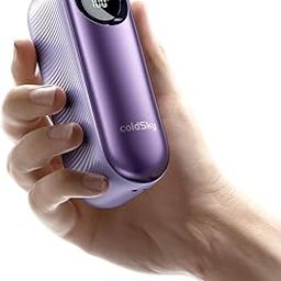 coldSky Portable Hand Fan,1-100 Adjustable Speed Personal Fan,4000mAh Rechargeable Mini Fans,16,000 RPM Small Fans Portable Cooling for Summer, Travel, Makeup, Kitchen Purple-image-75