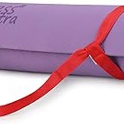 Fitness Mantra® 6mm Yoga Mat with Carrying Strap for Yoga, Exercise Mat for Men & Women|1 Piece| (Purple)-image-18