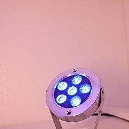 OM SHAKTI ENTERPRISE®,6 LED Fountain Light Aluminium Underwater Light Aque Blue Colour with SMPS and Ip68 Waterproof Grade, (1 PCS)-image-41