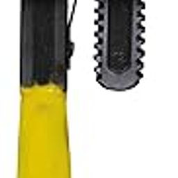 STANLEY 71-642 12'' 300 mm Stilson Type Pipe Wrench Ideal for Construction & Heavy-Duty Applications for Industrial & Professional Use, YELLOW & BLACK-24