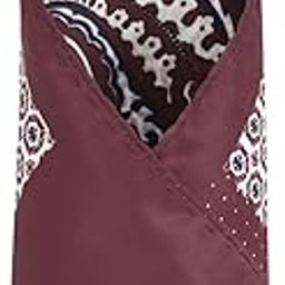 Men Maroon Print Party Pocket Square-picture-30