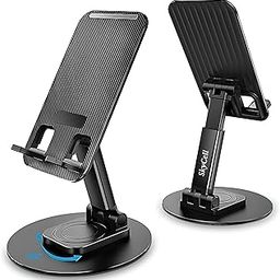 SKYCELL Premium Cell Phone Stand - Rotatable and Foldable Phone Holder with Height and Angle Adjustable Features - Ideal Table Mobile Phone Stand Holder Accessories-13
