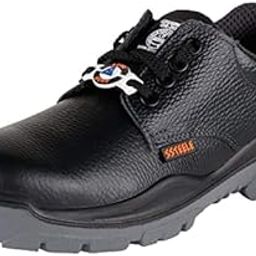 ACME Men's Storm Steel Toe Leather Safety Shoe (Black, S1, Numeric_8)-image-18