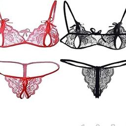 Bikni Set Non Padded Net Lycra Pack of 2-picture-37