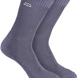 Bamboo Crew Length Socks for Men, Formal Full Length Socks, Odour Free, Breathable Mesh & Padded Base, Office & Sports-picture-12
