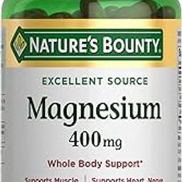 Nature's Bounty Magnesium 400 mg, 75 Softgels-26