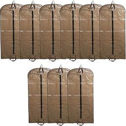 Non Woven 9 Pieces Long Suit Sherwani Cover (Brown),CTKTLUG415-image-1