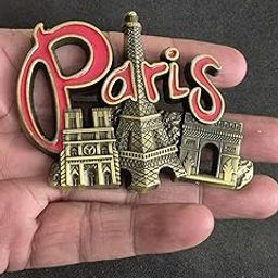 DT DECTONE Regular Metal Fridge Magnet, Paris 3D Metal Magnet for Fridge, Study Table, Office Desk, Ideal Gift, Best Home Decor Item for Travel Enthusiasts 8 X 6 CM, Pack of 1-image-95