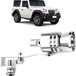 Exhaust Silencer Turbo Sound Changer Aluminium Alloy Whistle Compatible with Mahindra Thar 2020-image-20