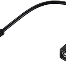 Warmstor 3.5mm (1/8 inch) AUX Audio Plug Male to USB 2.0 Female OTG Adapter Converter Cable for Playing Music with U-Disk in Your Car-27