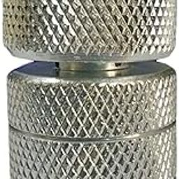 Traditional Tattoo Aluminium Alloy Tattoo Grip Handle Silver (25mm)-image-51