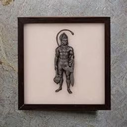 Home Decor Lord Hanuman 3D Wall Frame with Pyrite Stone Idol & Selenite Crystal-image-98