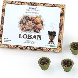 Shah Fragrances Premium Loban Sambrani Cup Dhoops (Pack of 5)(60 Cups)-image-61