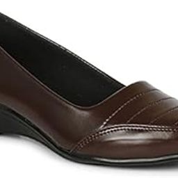 Casual Formal Bellies for Girls and Women (40, Brown, Hrp9)-image-0