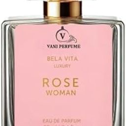 Vani Perfume Bela Vita Rose Woman Eau de Parfum, 50 ml, Luxury Fragrance-image-98