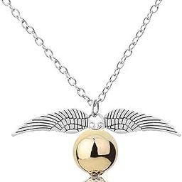 Wizard Inspired Golden Snitch Pendant with Silver Rings and Necklace for Men and Women Perfect Jewelry and Accessories for Fans and Collectors-image-32