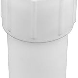 POOLX - 1-1/2" Pool Hose Cuff - Threaded for Spiral Wound Swimming Pool Vacuum - Connects Head to Skimmer Inlet - Made of Highly Durable ABS Plastic-13