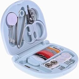 JUDEE Mini Travel Sew Kit Beginner Mini Sewing Box Pocket Folding Sewing Kit, with Sewing Needle, Thread, Cutton, Pin, Scissors, Clip, Needle Threader - 1 Pc-20