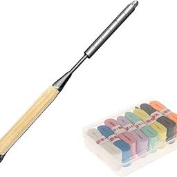 LOOM TREE® Badminton Swing Trainer for Power Enhance Wrist Force Training Strength Silent with 8 Tape | Tennis & Racquet Sports | Badminton-image-18