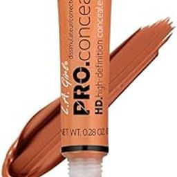 L.A GIRL Natural Pro Conceal Orange, Liquid Corrector, Super Creamy Formula Helps To Minimizes Fine Lines, Lightweight, 8gm (Vegan & Cruelty-Free)-52