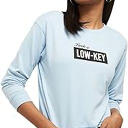 Women's Viscose-Nylon Round Neck Sweatshirt-image-8