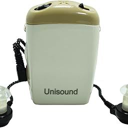 Dishan Ear machine for Moderate to Severe hearing loss Old Age Superior Quality Sound Adjustment 3pin V-cord Listening Device Unisound 178 Pocket Model Hearing Aid (White)-picture-28
