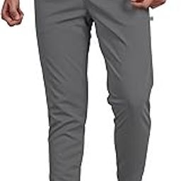 Men's Cotton Blend Track Pant,Stylish Design Comfortable and Versatile Active Wear(_Steel Grey_L_)|76-picture-23