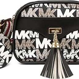 MK Printed Crossbody Sling Bag for Women | Stylish Handbag with Coin Pouch & Tassel | Trendy Shoulder Bag for Casual & Party Use-image-76