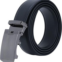 Men's PU Leather Auto Lock Belt-image-30