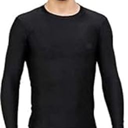 Men's Full Sleeves Black Compression T-Shirt – Quick Dry, Stretchable Sports Wear for Fitness, Running, and Gym – Slim Fit Base Layer Tee-image-84
