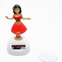 Hula Solar Powered Hula Girl Bobble Head Dolls,Funny Hawaii Dancing Toys For Car Dashboard Ornaments Decoration&Gifting Purpose Home Decor Accessories (Solar Doll)-image-38
