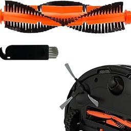 HASTHIP® 2Pcs Replenishment Kit for Mi Robot Vacuum Cleaner Mop P, Replacement Accessories Replacement Parts Includes 1 Main Brush, 1 Narrow Cleaning Brush - Cleaning Tools-2